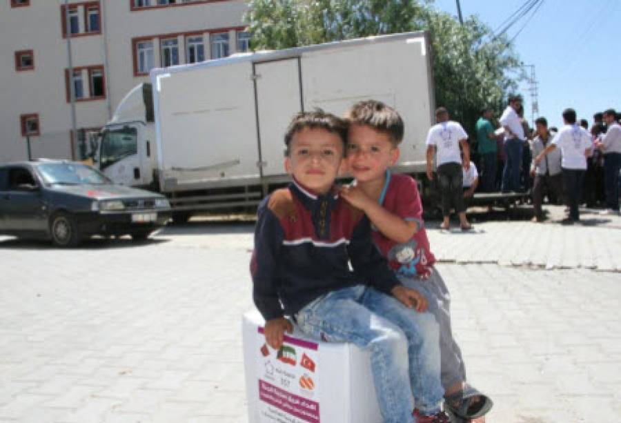 «الرحمة العالمية»: 1000أسرة سورية استفادت من المساعدات